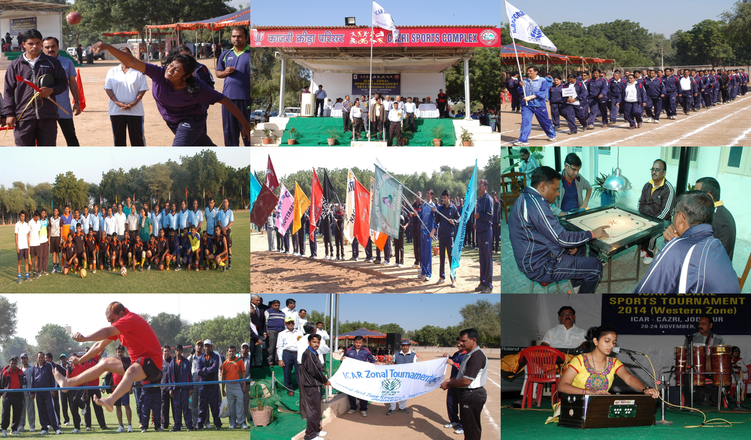 Minister-Visit at CAZRI